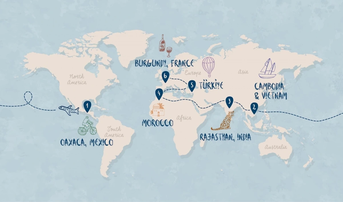Việt Nam cũng được lựa chọn là điểm đến phải ghé trong tour du lịch vòng quanh thế giới 60 ngày. (Ảnh: Butterfield & Robinson)