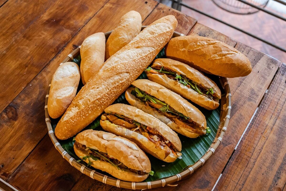 Bánh mì Việt Nam. (Ảnh: Internet)