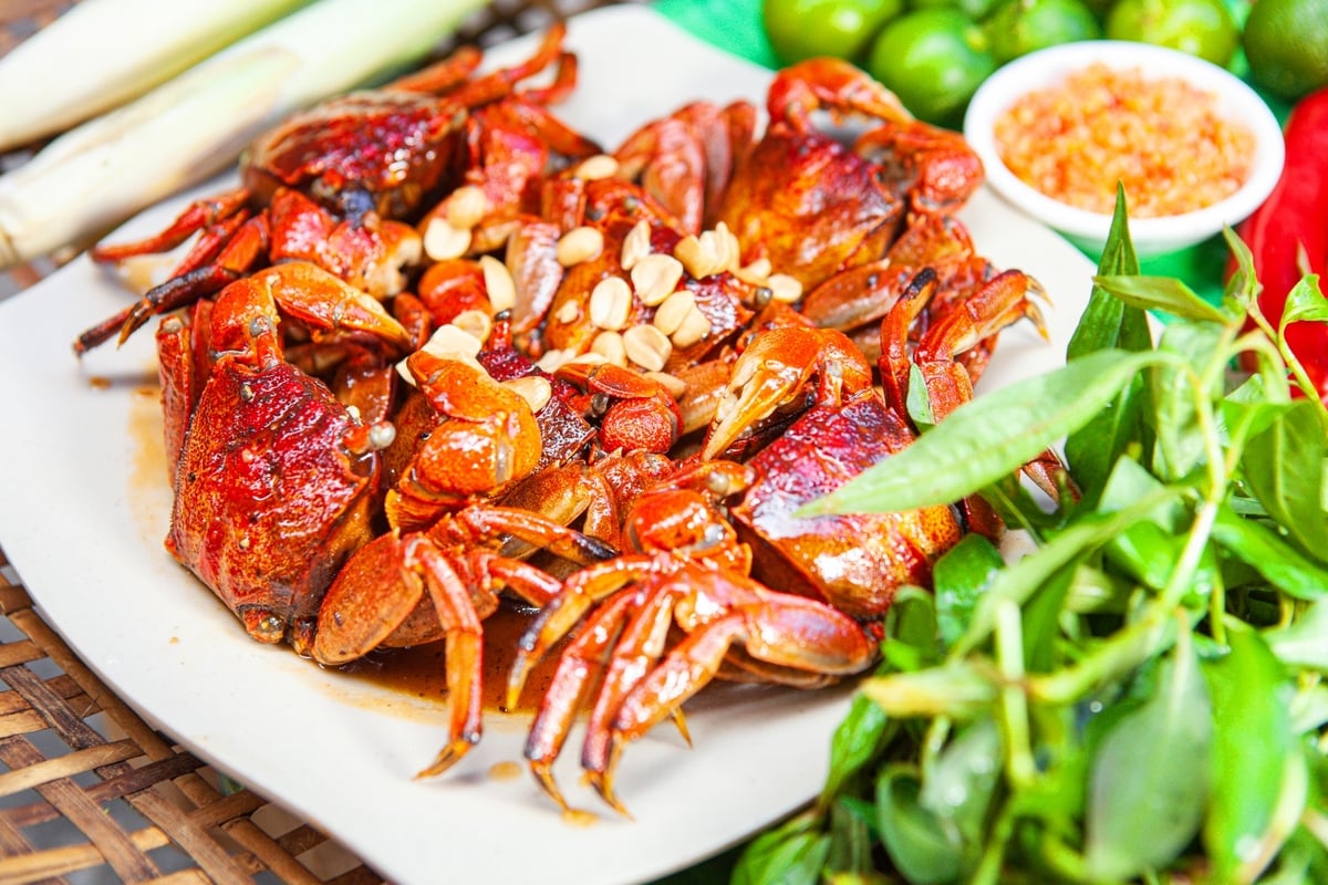 Ba khía rang me (Nguồn: Internet)