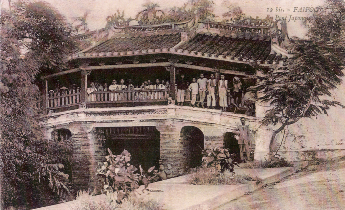 Bức ảnh được chụp bởi nhà báo Dominique Foulon – báo tiếng Pháp 'Carnets du VietNam' gửi tặng Hội An (Nguồn: Internet)