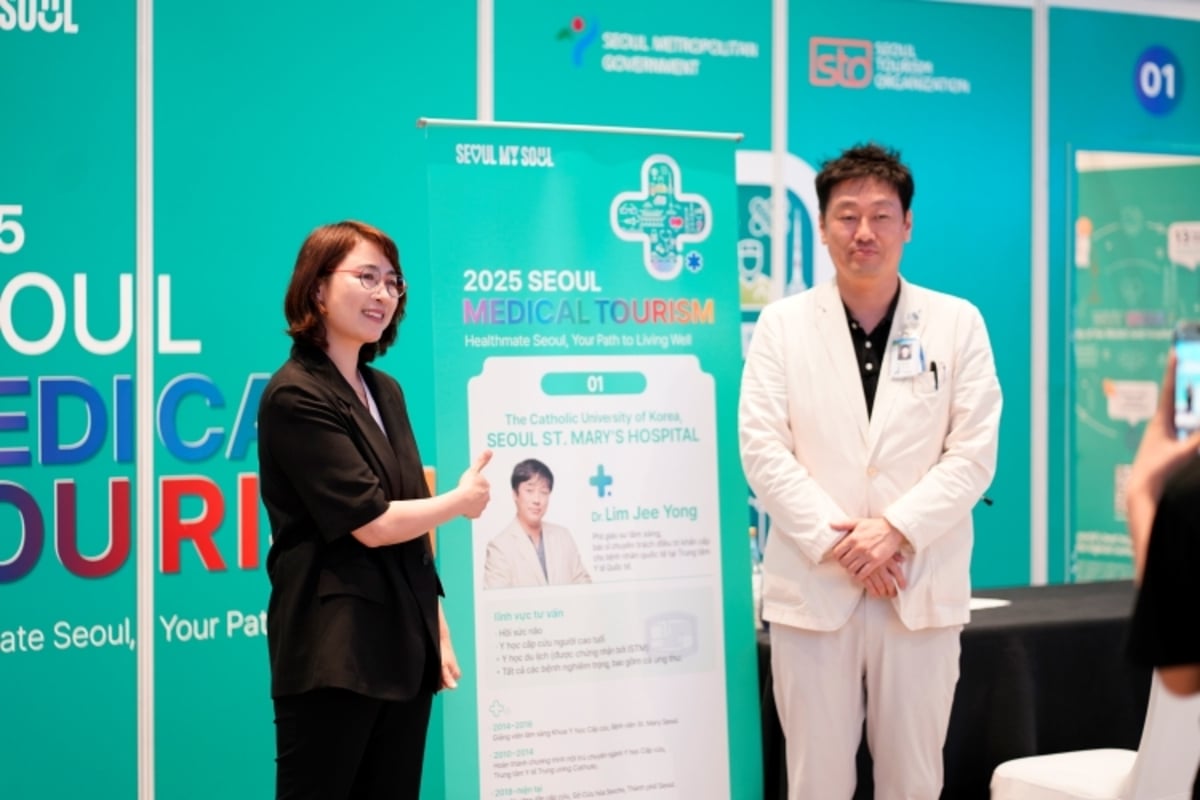 Hình ảnh tại “Roadshow Du lịch Y tế Seoul 2025” (Ảnh: Tạp chí Du lịch TP.HCM)