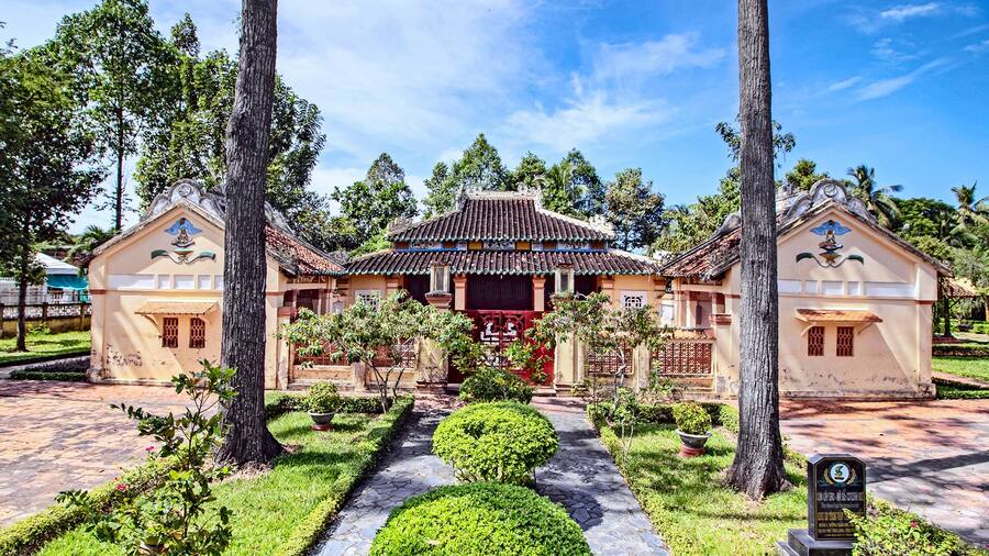 Di tích Văn Thánh Miếu Vĩnh Long nổi tiếng (Ảnh: Internet)