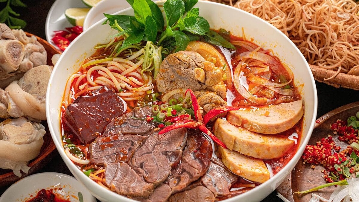 Bún bò Huế (Nguồn: Internet)