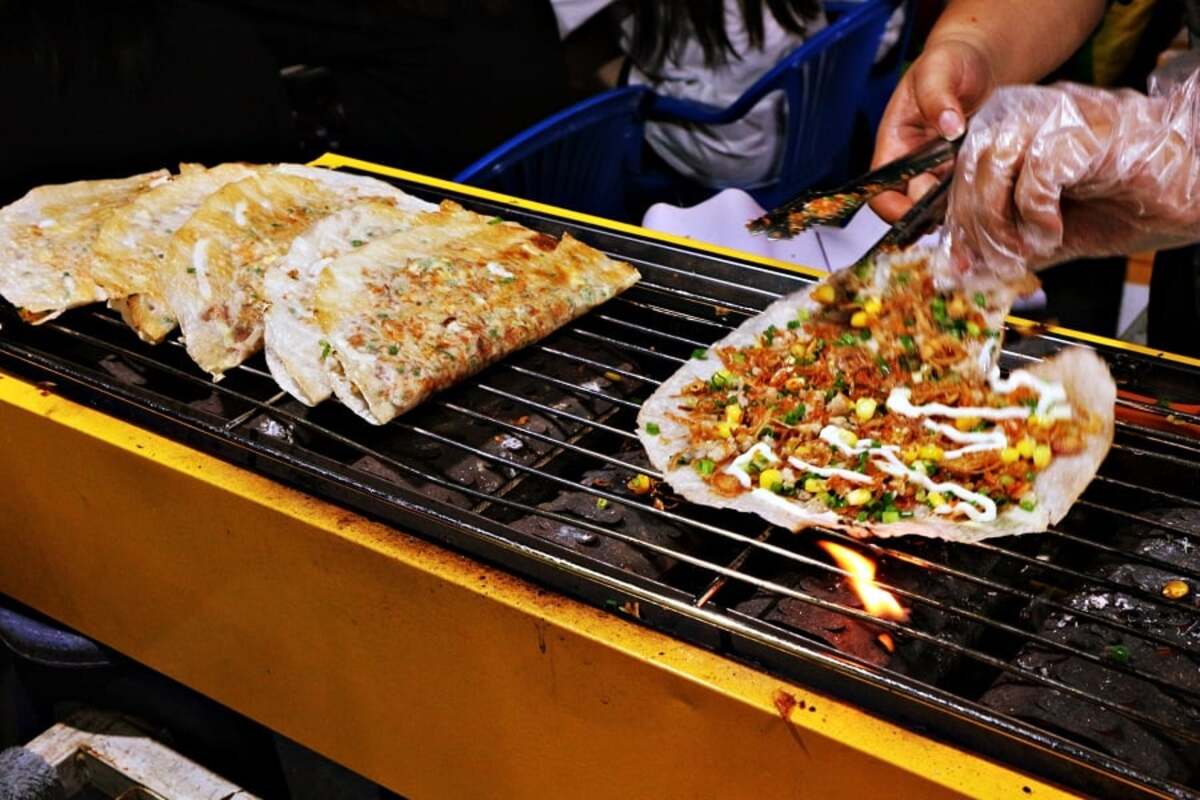 Bánh tráng nướng (Nguồn: Internet)