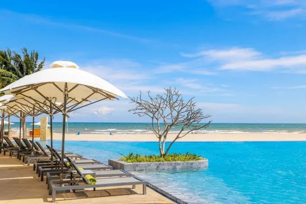 Meliá Hồ Tràm Beach Resort là khu nghỉ dưỡng 5 sao cao cấp nằm ven biển Hồ Tràm (Ảnh: Meliá Ho Tram Beach Resort)
