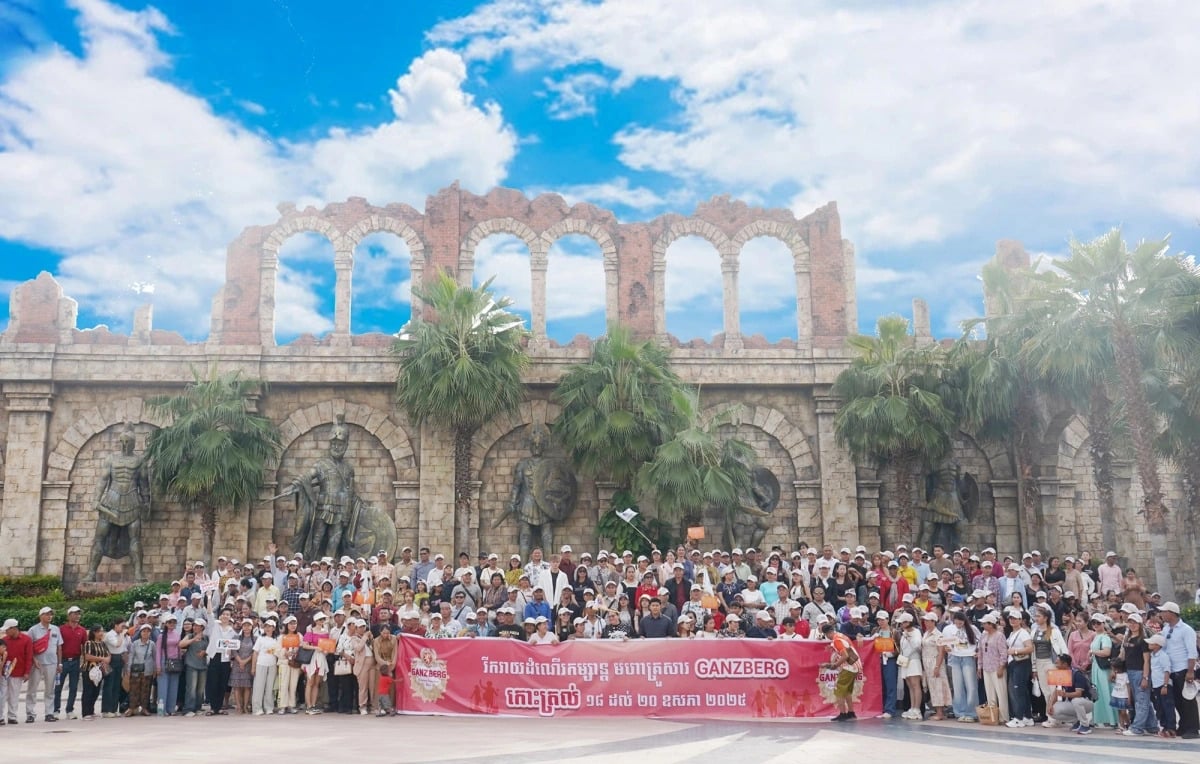 Đoàn khách Campuchia đến thăm Phú Quốc từ ngày 18 - 20/5/2025 (Ảnh: Thạch Ngọc Hùng)