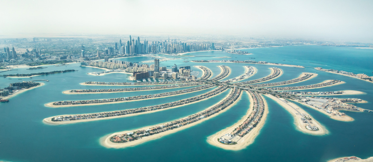 Đảo lá cọ Dubai. (Ảnh: Internet)
