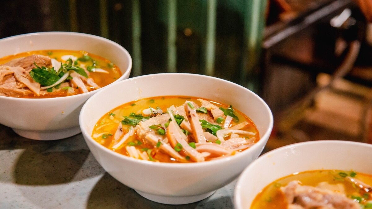 Bánh canh là món ăn hấp dẫn ở Đà Nẵng. (Ảnh: Internet)