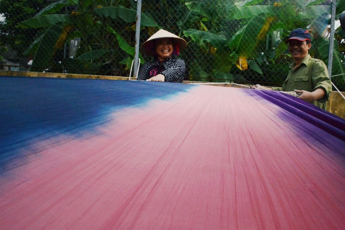 Khám phá làng nghề dệt lụa Nha Xá lâu đời của Hà Nam - ảnh 1