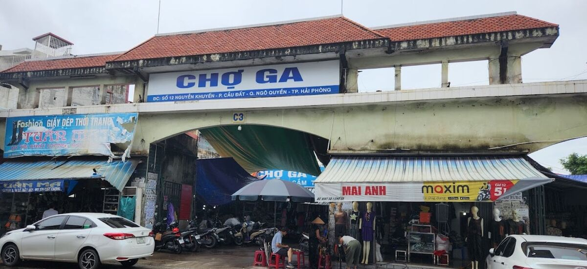 Chợ ga Hải Phòng: Chợ truyền thống lâu đời của xứ Cảng - ảnh 1