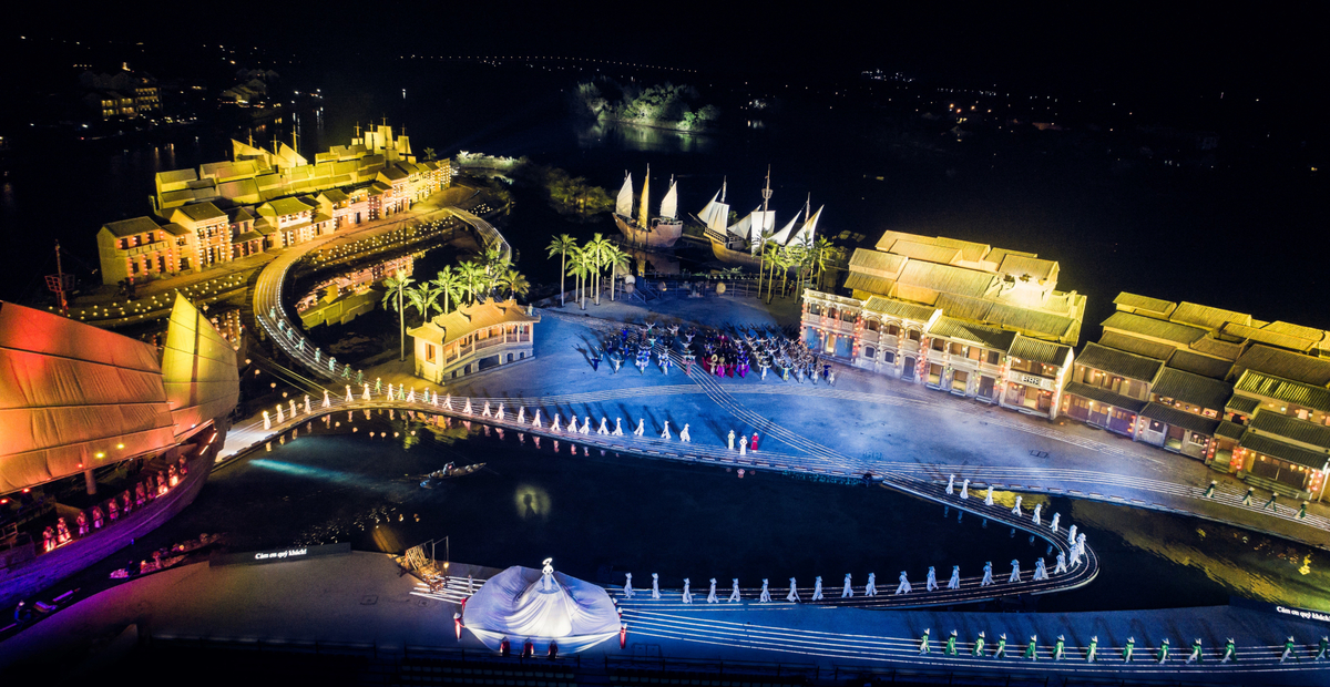 Sân khấu show Ký Ức Hội An (Ảnh: Hoi An Memories Land)