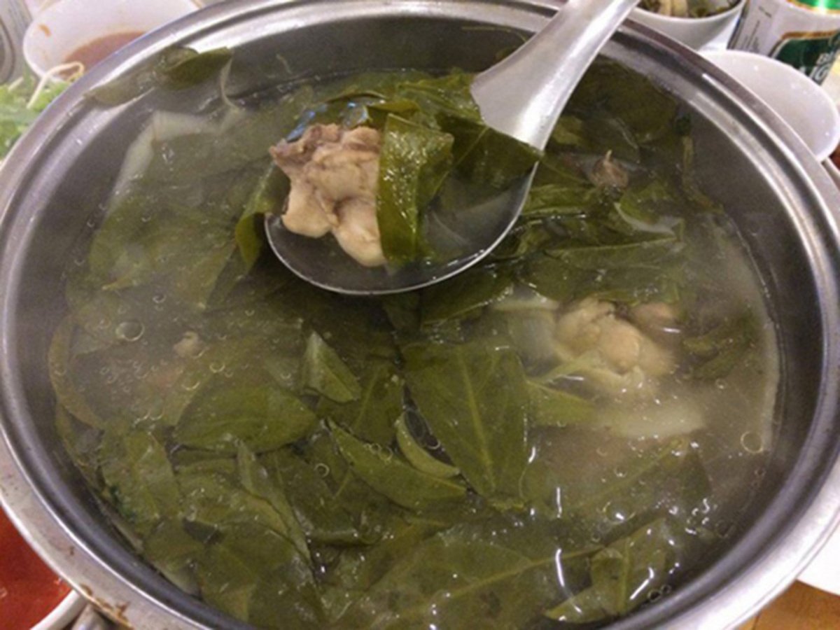 Canh chua lá dít (Nguồn: Internet)