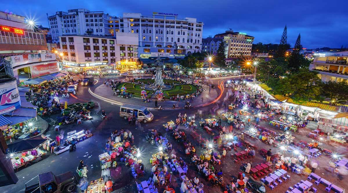 Chợ đêm Đà Lạt (Nguồn: Internet)
