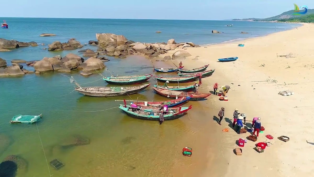 Biển Kỳ Xuân. (Ảnh: Internet)