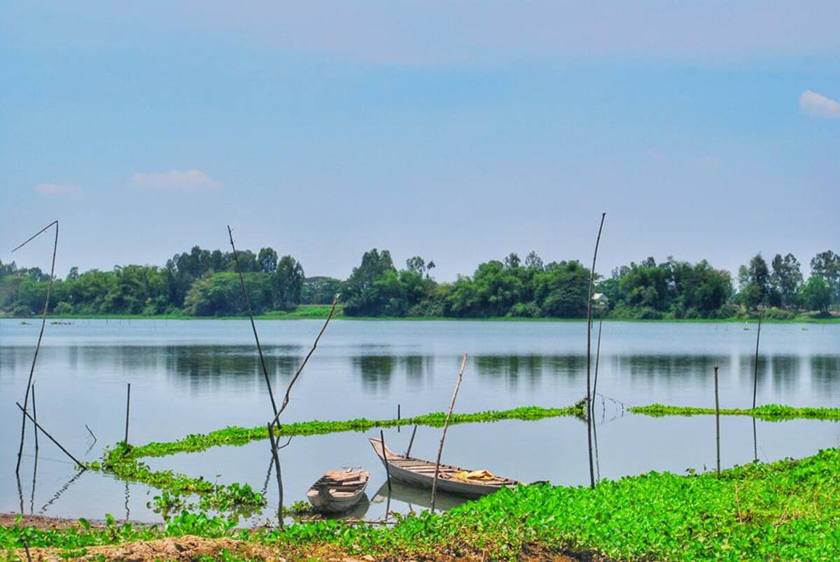 Thời gian lý tưởng để du lịch búng Bình Thiên từ tháng 7 đến tháng 10 âm lịch (Ảnh: Thám Hiểm Mekong)