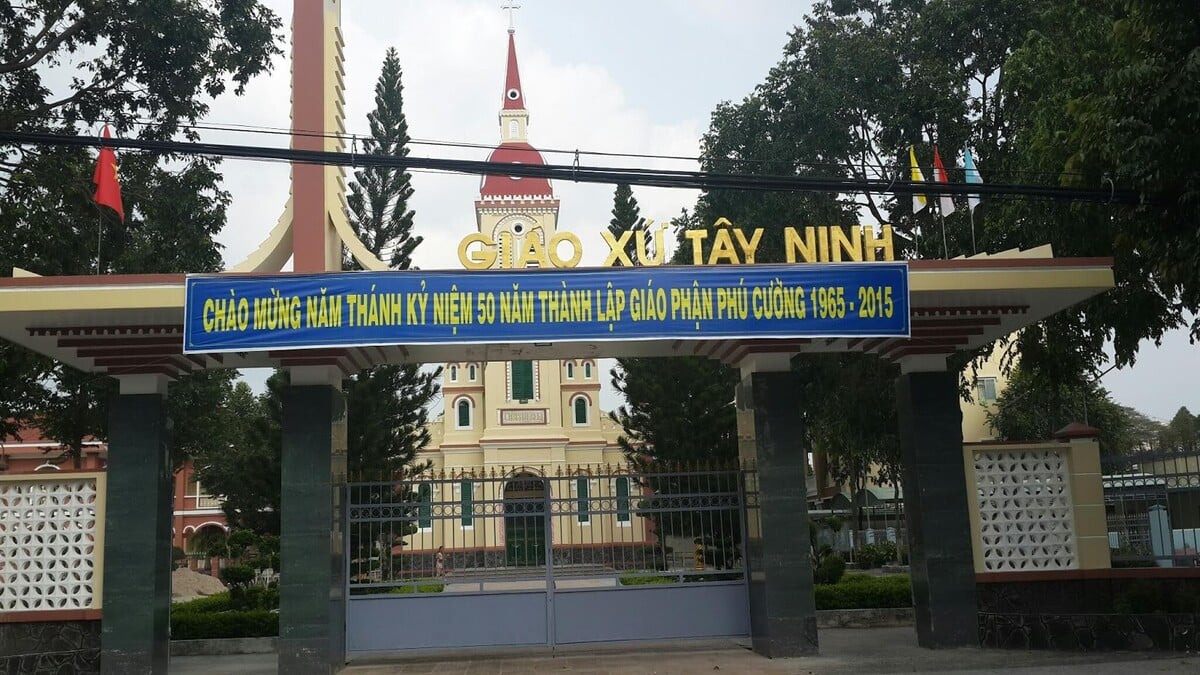 Nhà thờ giáo xứ Tây Ninh (Nguồn: Internet)