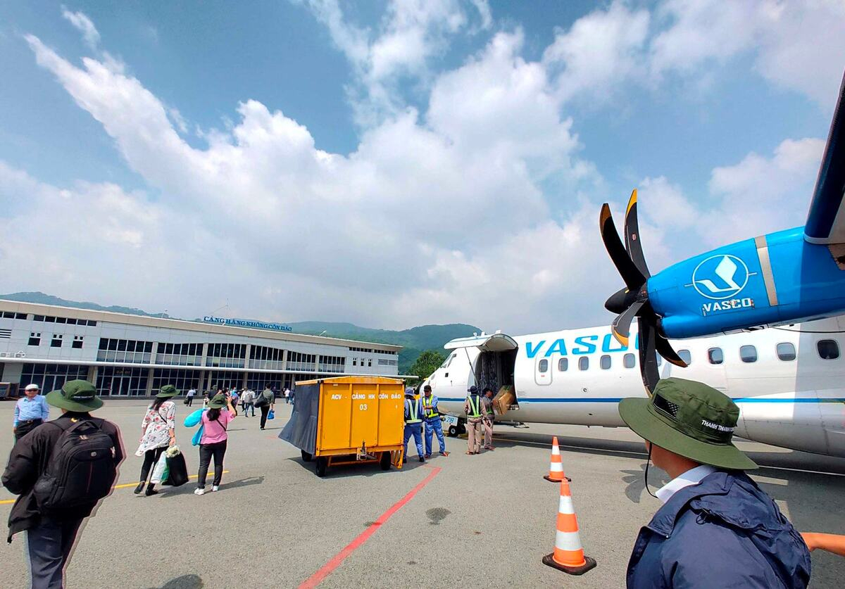 Sân bay Côn Đảo. (Ảnh: Internet)