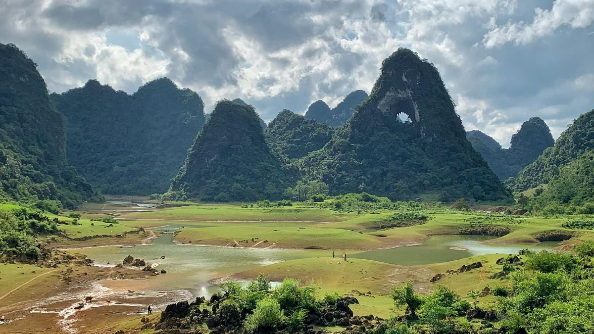 Núi Mắt Thần, Cao Bằng. (Ảnh: Internet)