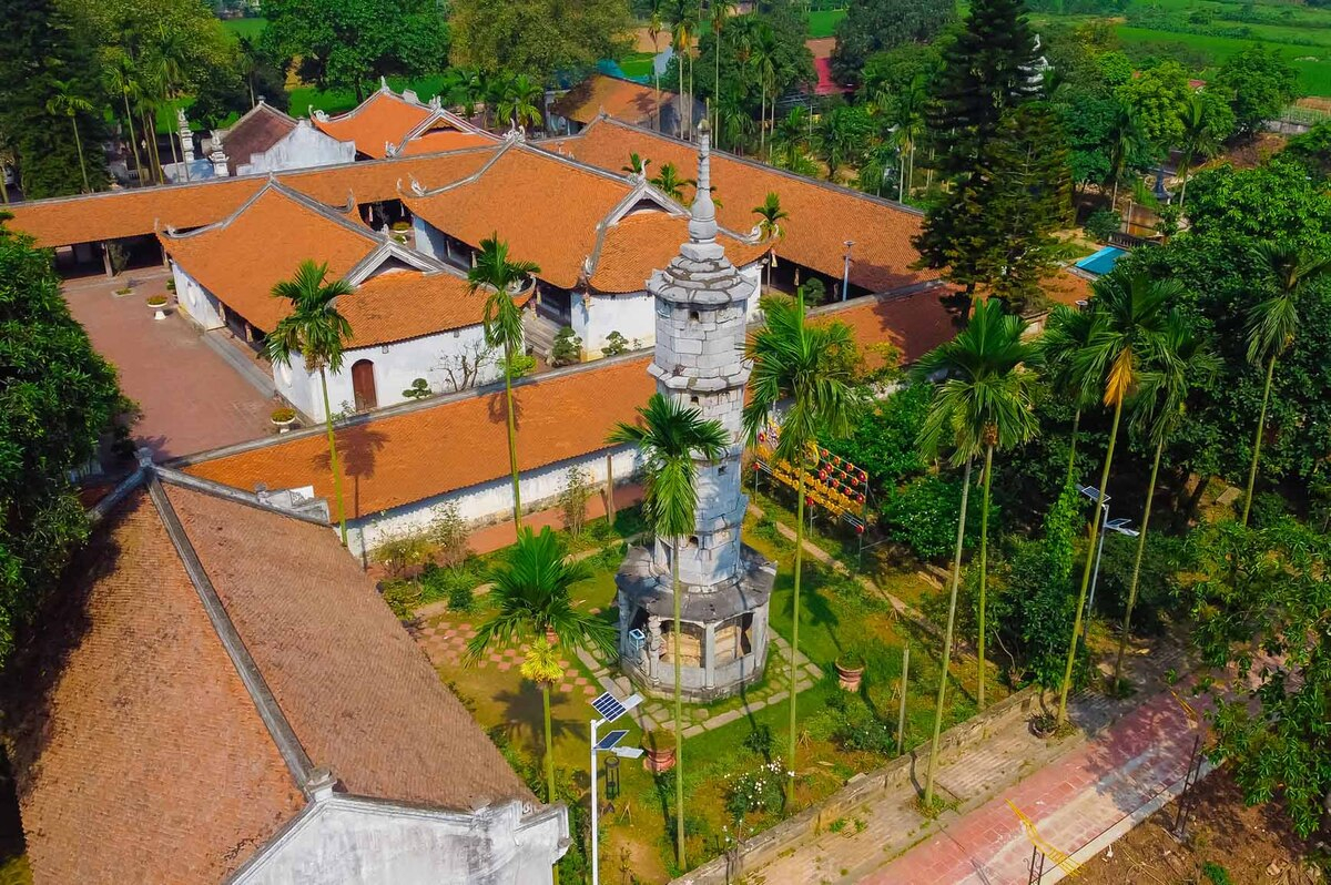 Chùa Bút Tháp. (Ảnh: Vương Lộc)