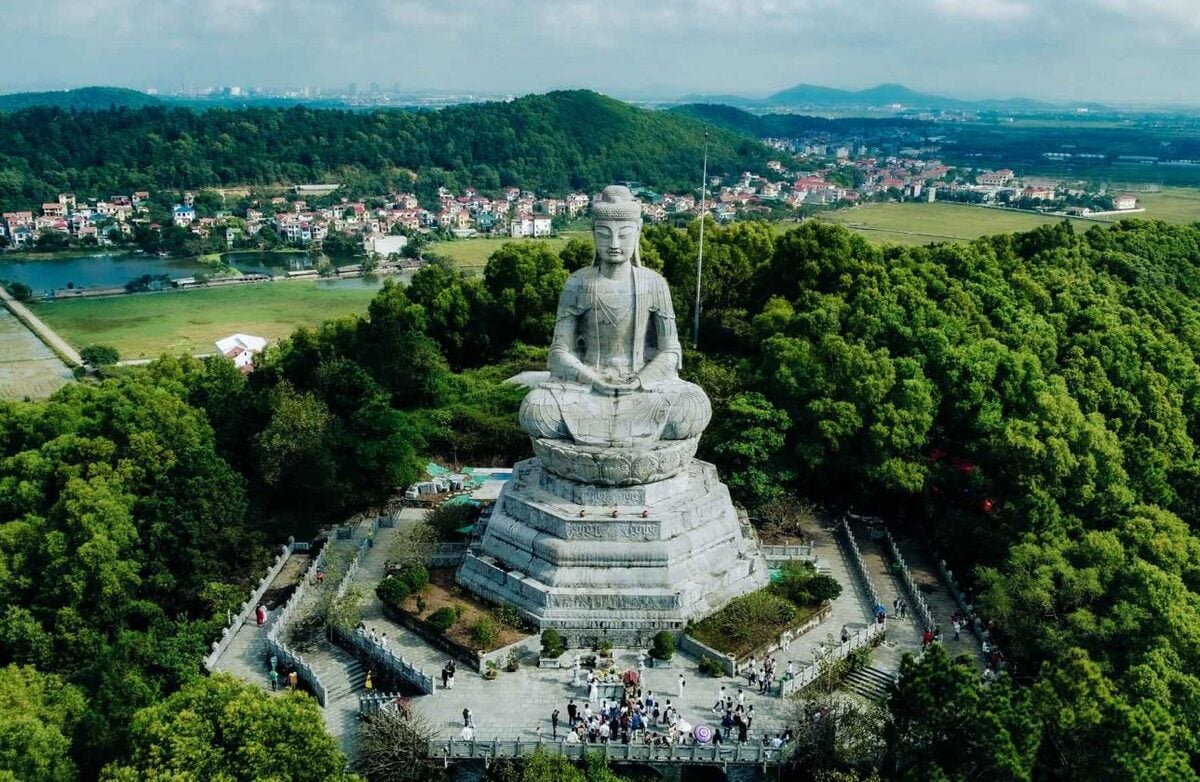 Chùa Phật Tích. (Ảnh: Vương Lộc)