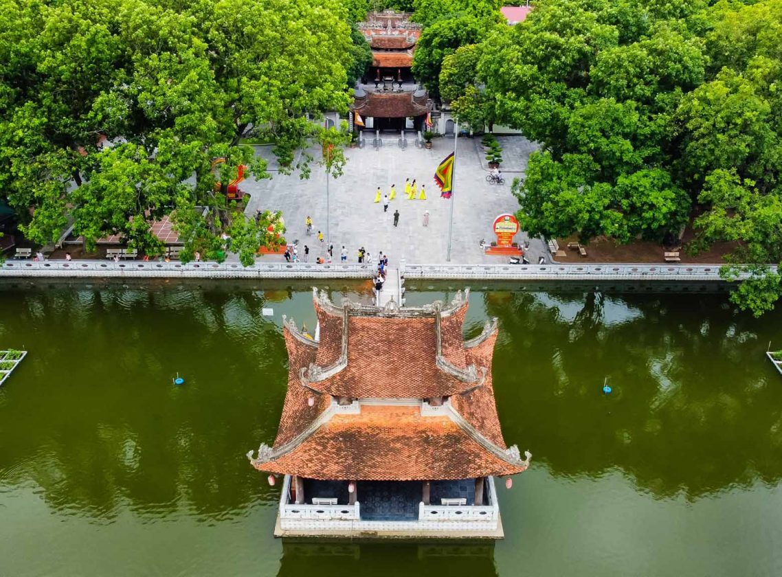 Đền Đô. (Ảnh: Vương Lộc)