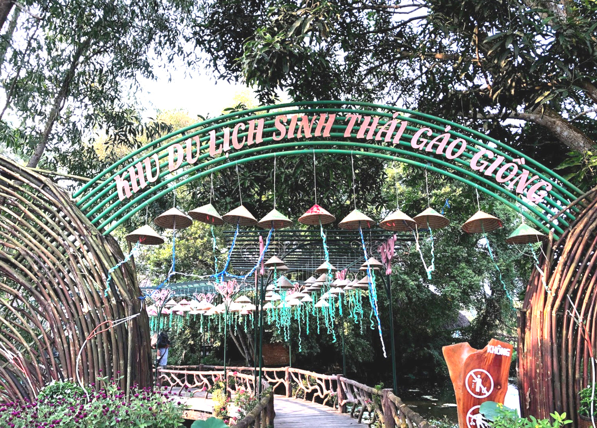 Khu du lịch sinh thái Gáo Giồng (Nguồn: Internet)