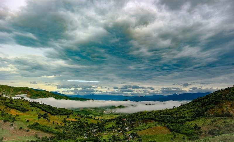 Địa điểm săn mây tuyệt đẹp tại Khánh Sơn (Ảnh: Internet)