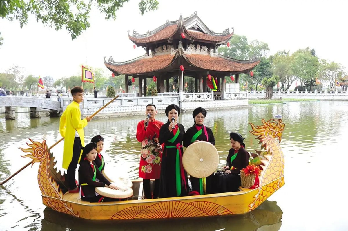 Quan họ Bắc Ninh. (Ảnh: Internet)