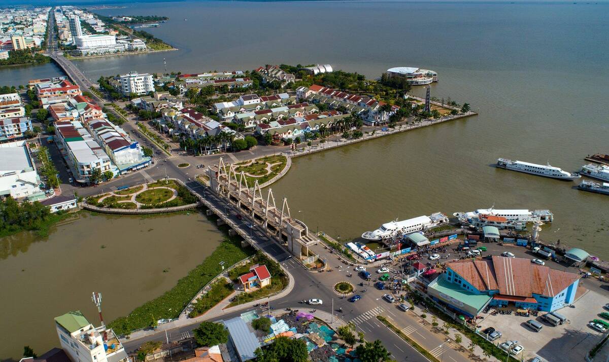 Bến tàu Rạch Giá (đi Phú Quốc, Hòn Sơn, Nam Du). (Ảnh: Dũng Trương)