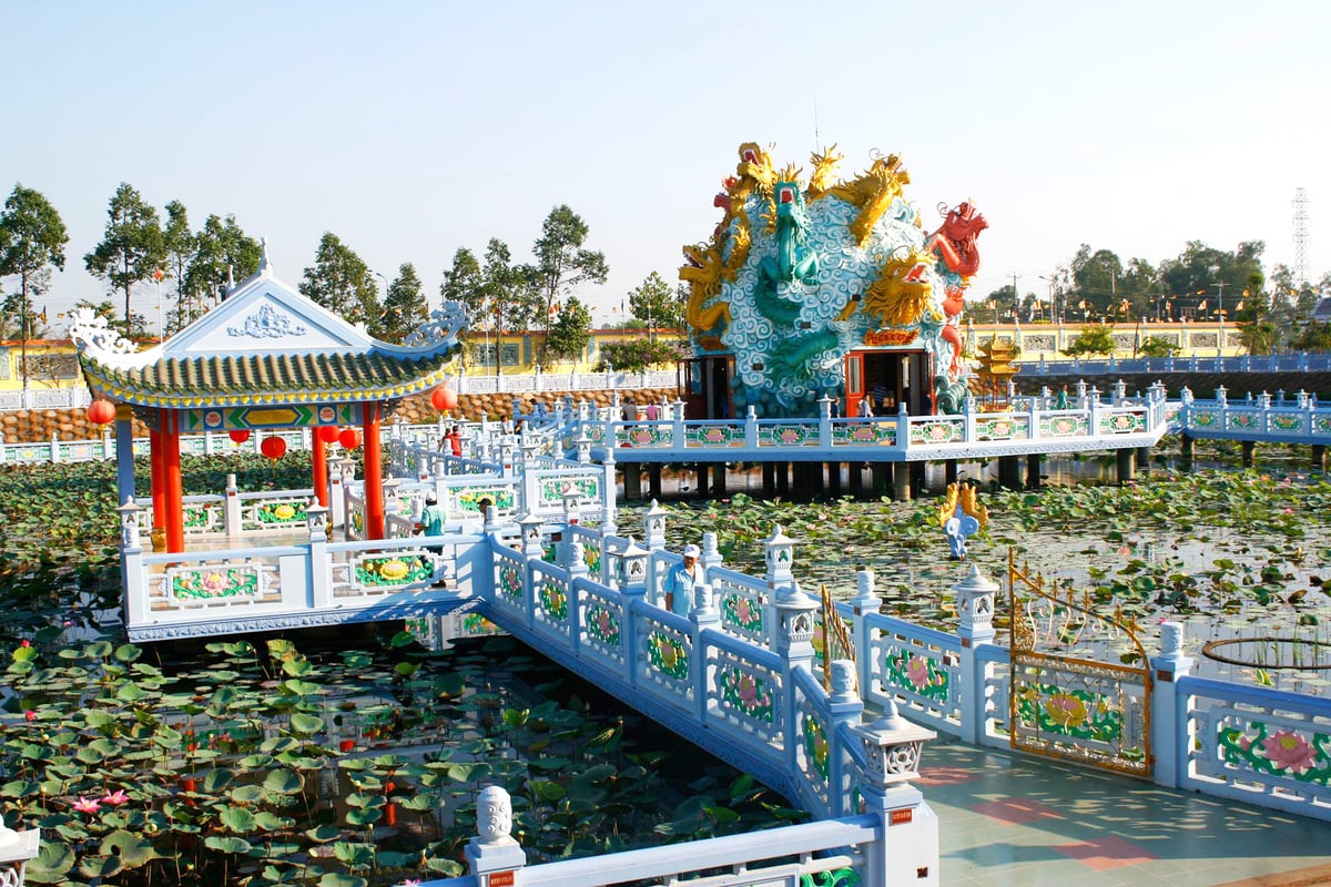 Chùa Huỳnh Đạo (Ảnh: Thám Hiểm Mekong)