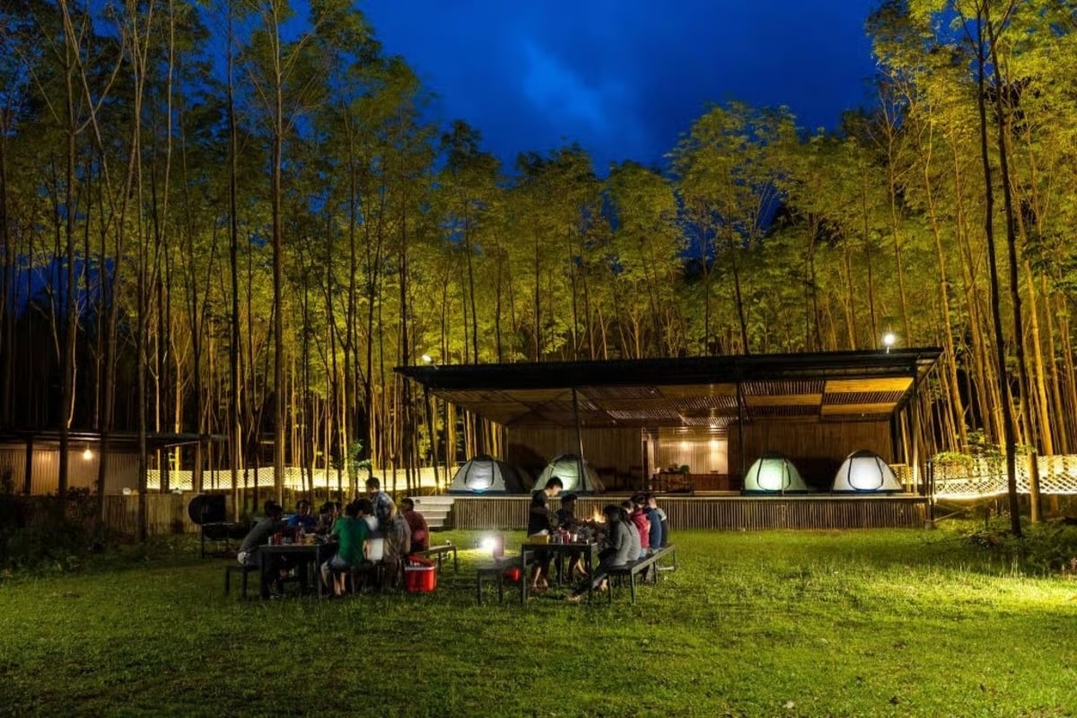 Blue Diamond Retreat là điểm cắm trại cao cấp nằm gần Phong Nha – Kẻ Bàng (Nguồn: Internet)