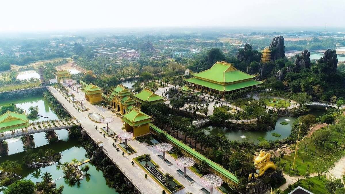 Khu du lịch Đại Nam thuộc tỉnh Bình Dương cũ, hiện đã sáp nhập vào TP.HCM mới. (Ảnh: Internet)