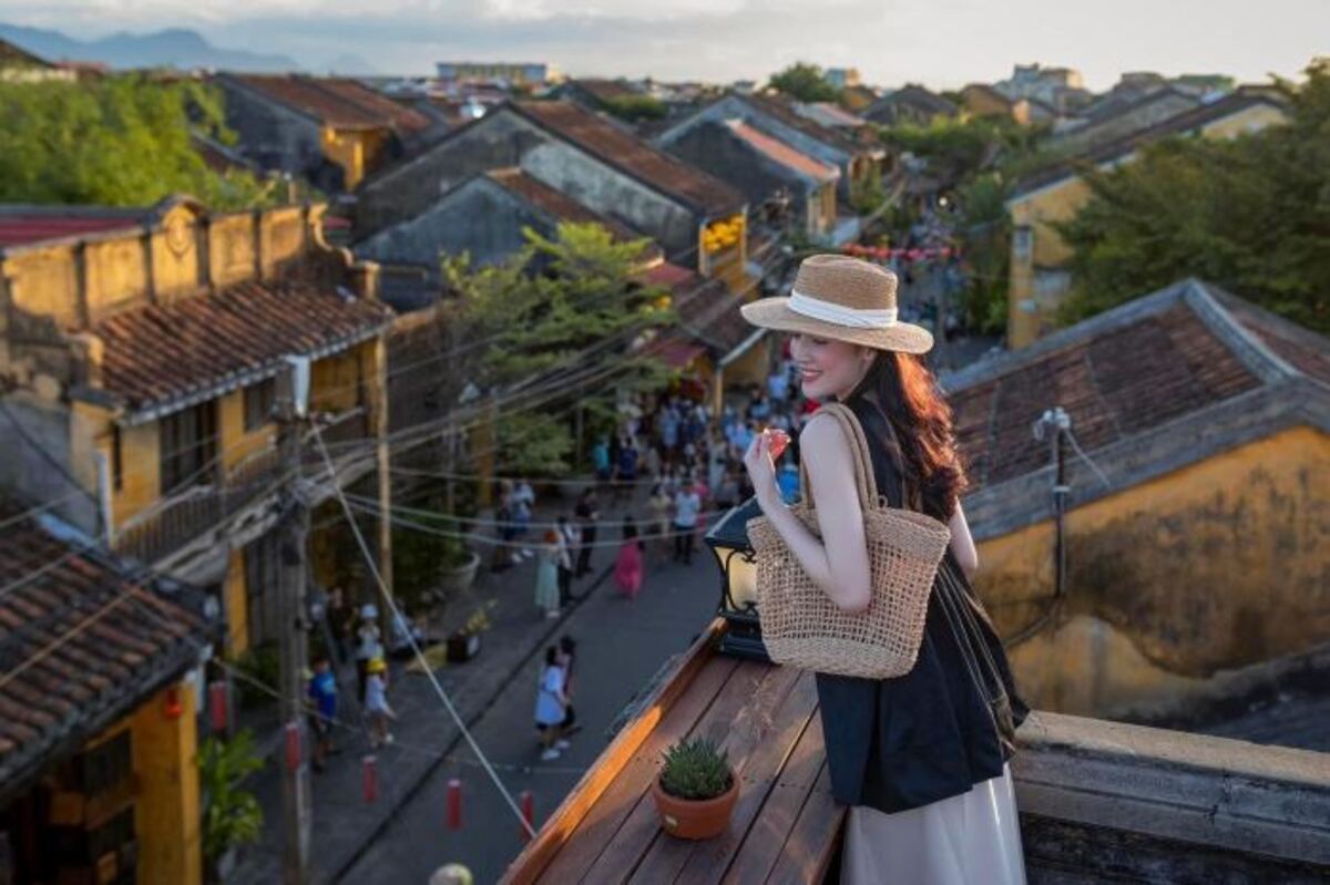 View ngắm hoàn hôn tại Faifo Hội An (Nguồn: Internet)