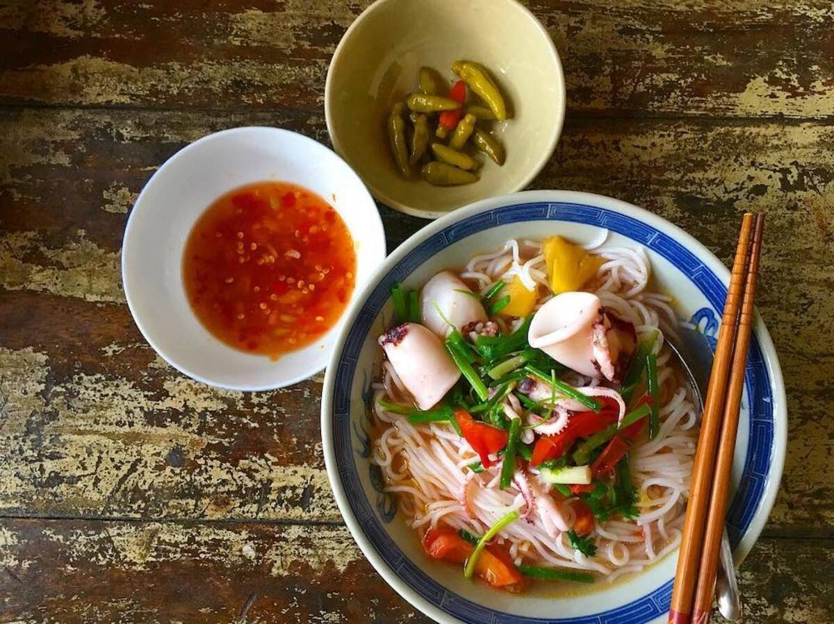 Bún mực Phú Yên (Nguồn: Internet)
