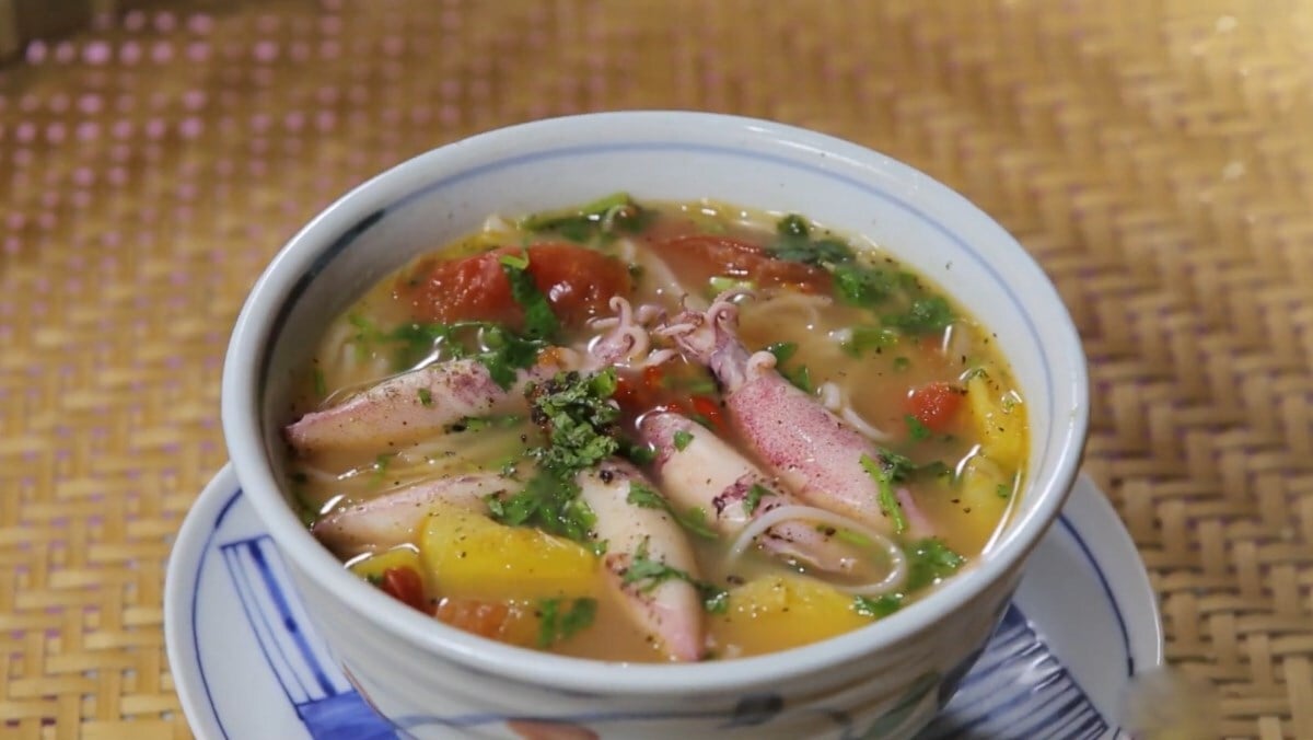 Bún mực Phú Yên (Nguồn: Internet)