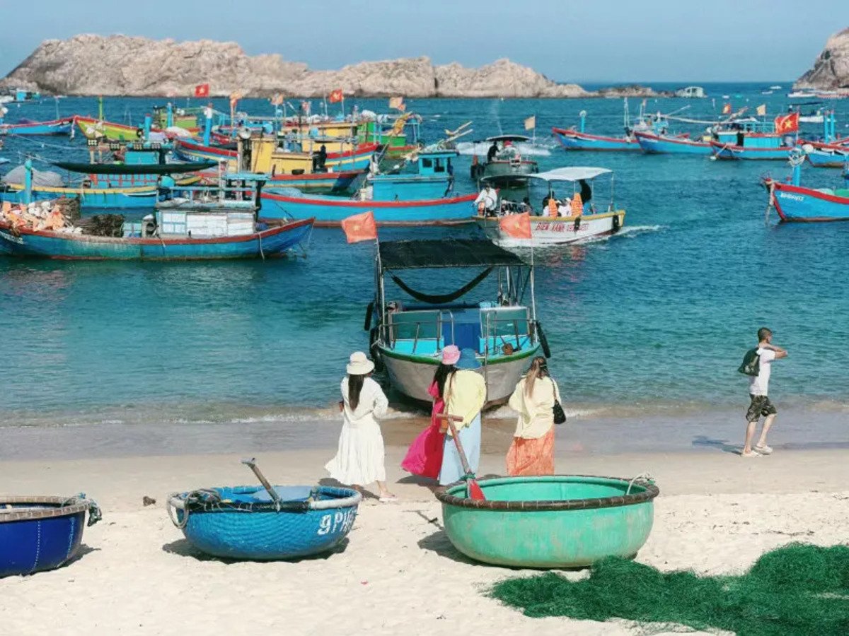 Làng chài Nhơn Hải (Nguồn: Internet)