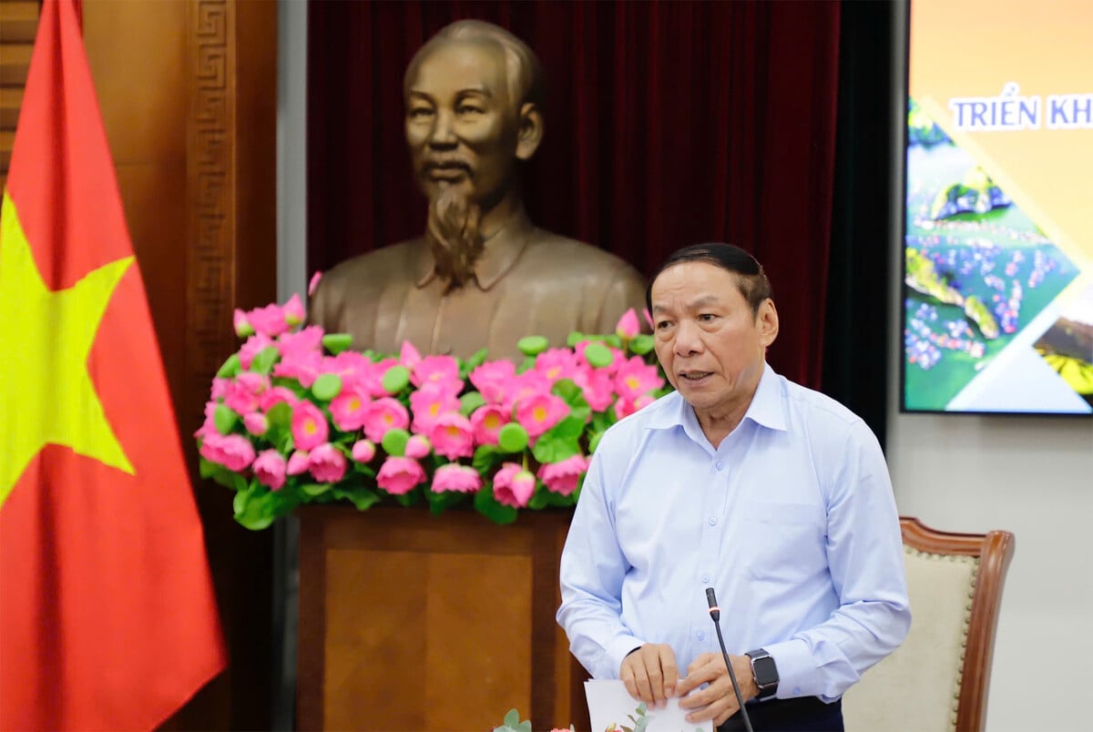 Bộ trưởng Nguyễn Văn Hùng. (Ảnh: Xuân Trường)
