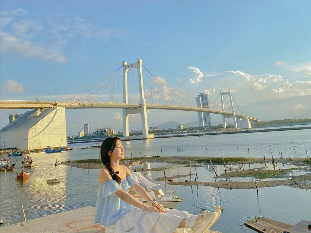 Khu vực bờ kè Thuận Phước. (Ảnh: Internet)