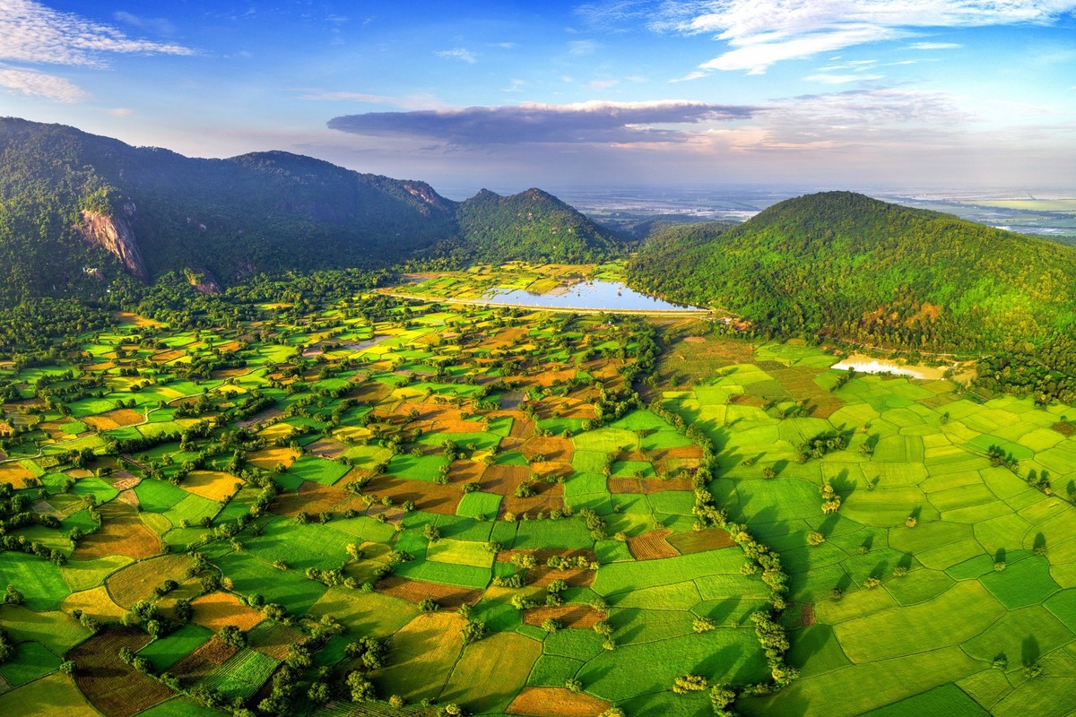Cánh đồng Tà Pạ (Ảnh: Thám Hiểm Mekong)