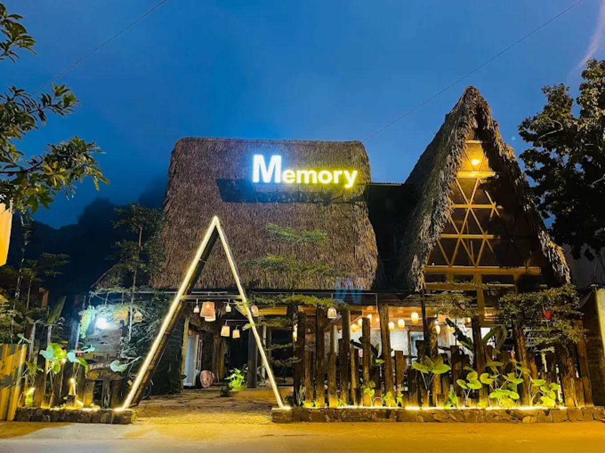 Bên ngoài Phong Nha Memory (Ảnh: Phong Nha Memory Homestay)