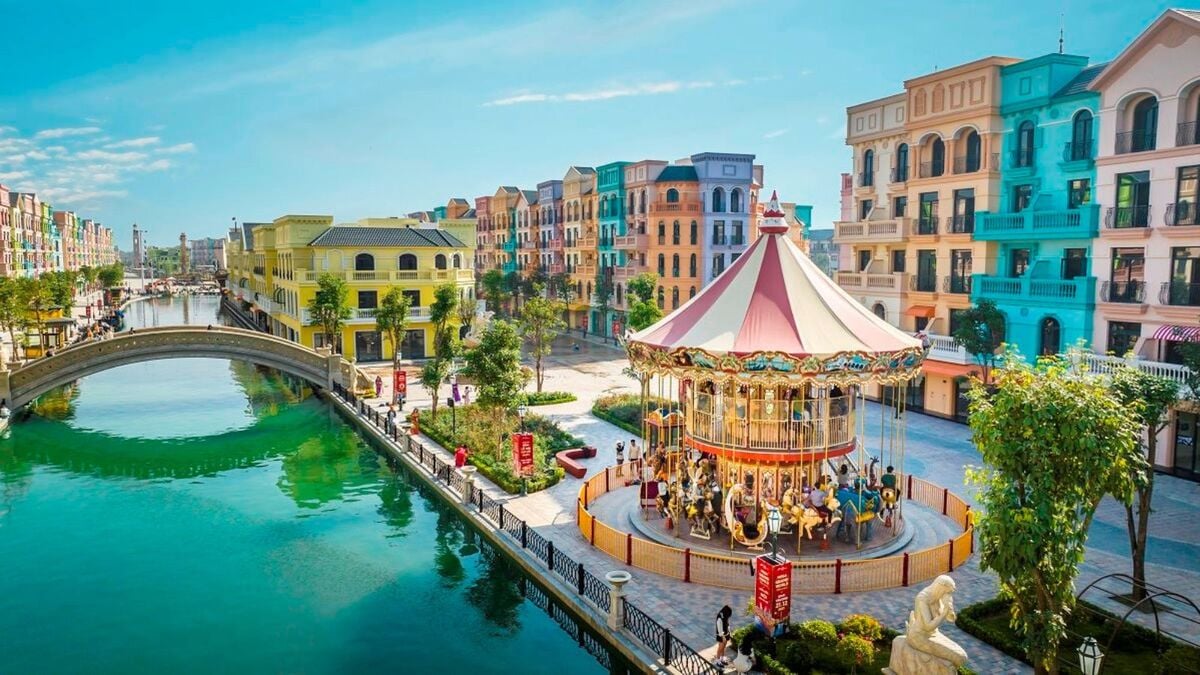 Mega Grand World, thuộc khu đô thị Vinhomes Ocean Park 3, Hưng Yên. (Ảnh: Internet)