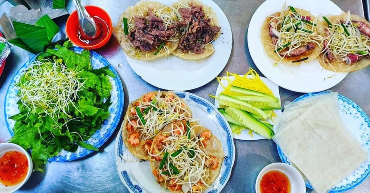 Bánh xèo tôm nhảy Gia Vỹ (Nguồn: Internet)