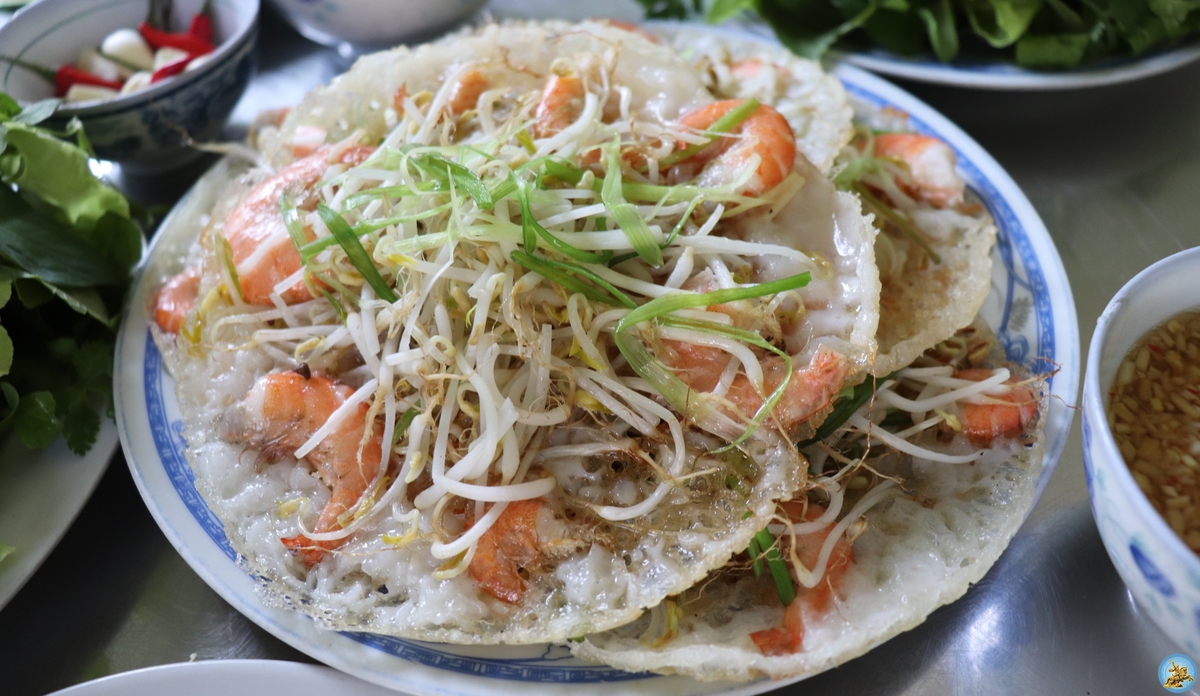 Bánh xèo tôm nhảy Mỹ Cang (Nguồn: Internet)
