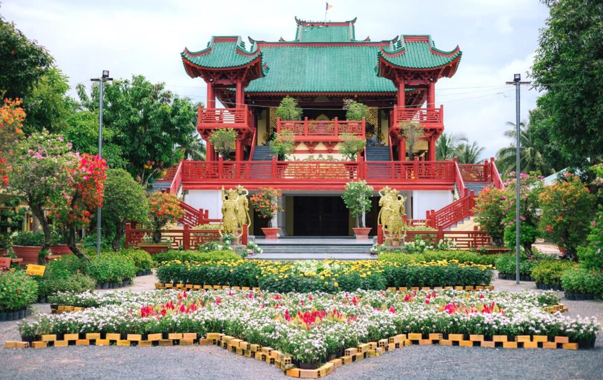 Chùa Lầu An Giang (Ảnh: Thám Hiểm Mekong)
