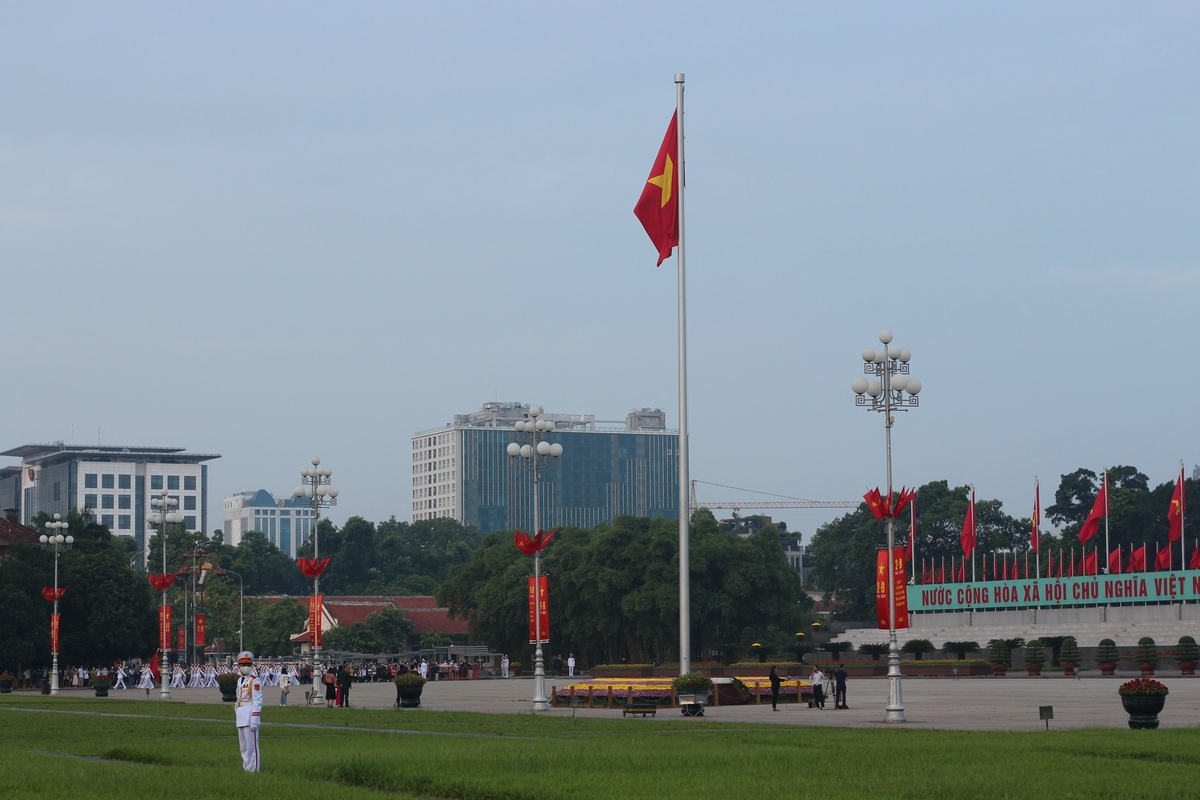 Khu vực Quảng trường Ba Đình. (Ảnh: Internet)