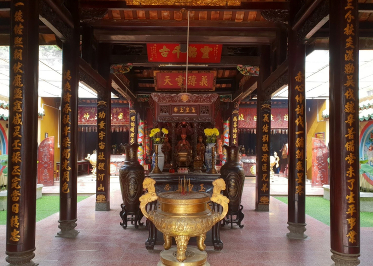 Trung điện (Ảnh: Cổng thông tin điện tử Tỉnh Trà Vinh)