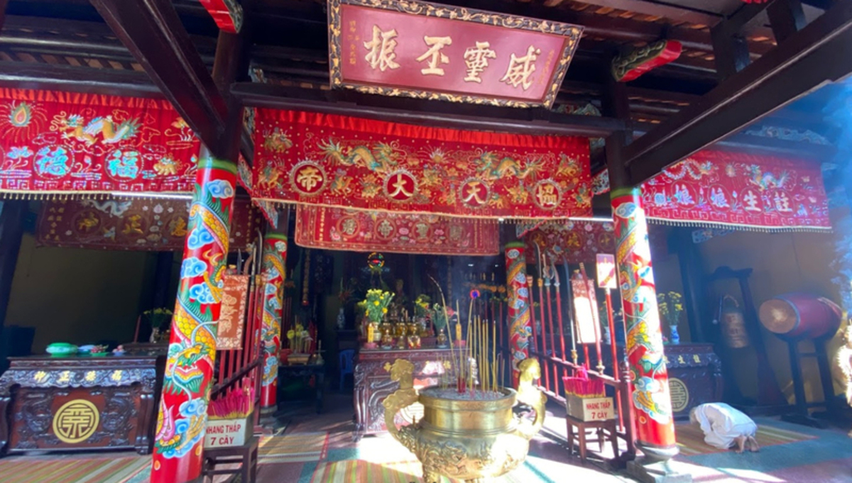 Chính điện chùa Phước Minh Cung (Ảnh: Cổng thông tin điện tử Tỉnh Trà Vinh)