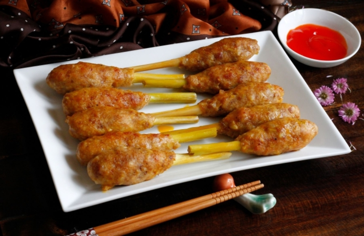 Chạo tôm có nguồn gốc từ Huế (Ảnh: Bùi Thủy/VnExpress)