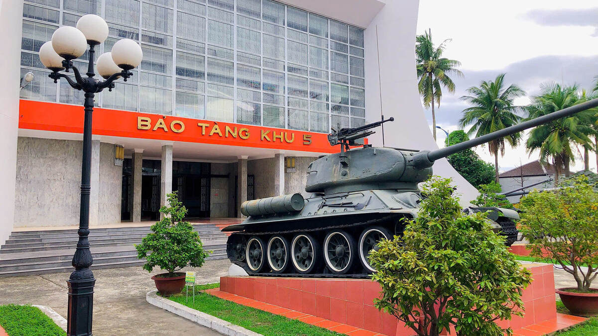 Bảo tàng Hồ Chí Minh-chi nhánh Quân khu 5 (Nguồn: Internet)