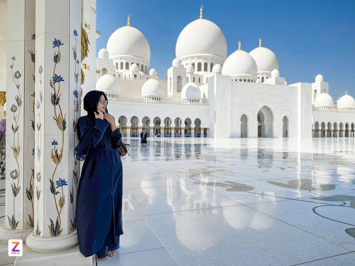 Khách Việt du lịch đến Abu Dhabi (UAE), tháng 11/2025 (Ảnh: Việt Linh/Znews)